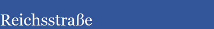 Reichsstra�e